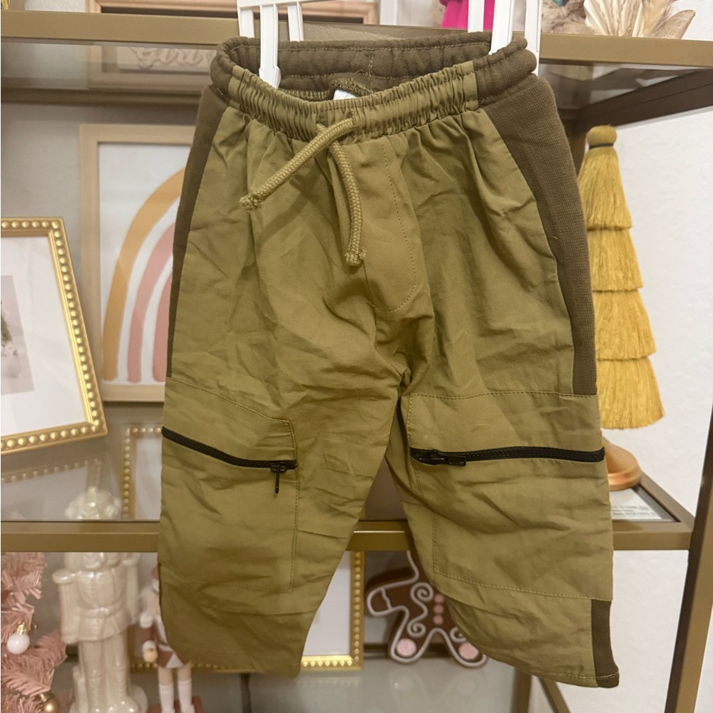 Zara cargo joggers brand new size 9-12 months